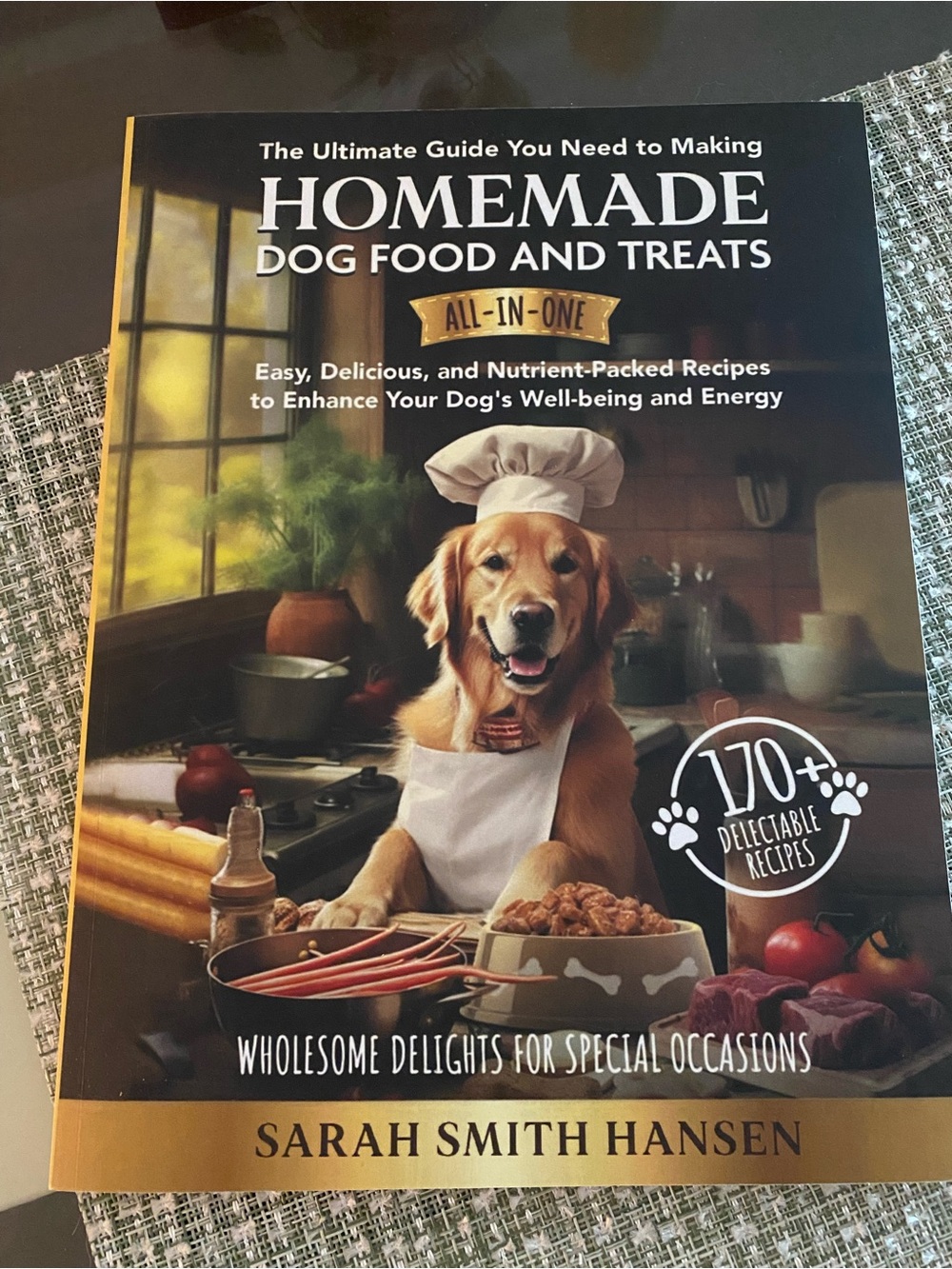 🌸 Homemade Dog Food and Treats Cookbook